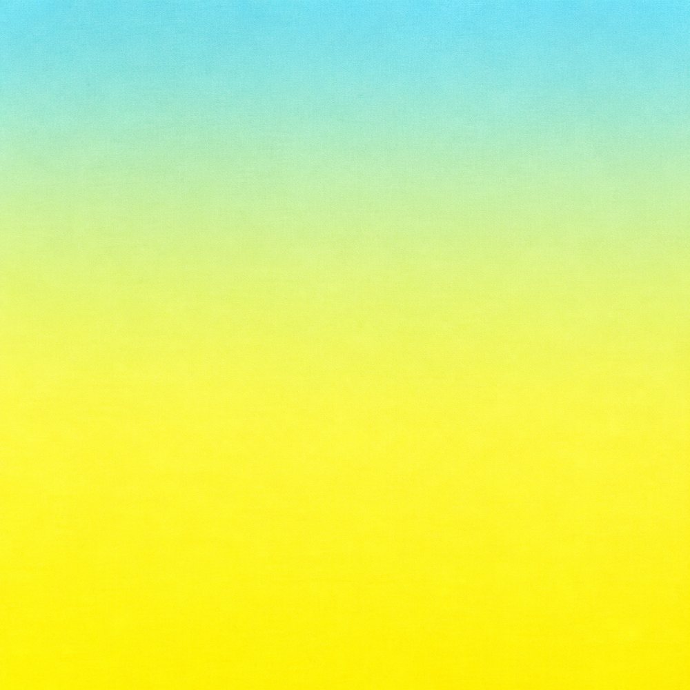 Sky blue to yellow gradient backdrop