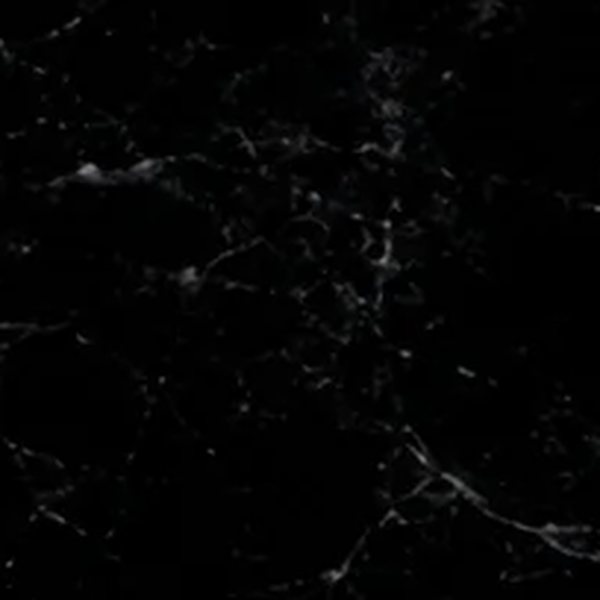 Black marble backdrop with fine white veining