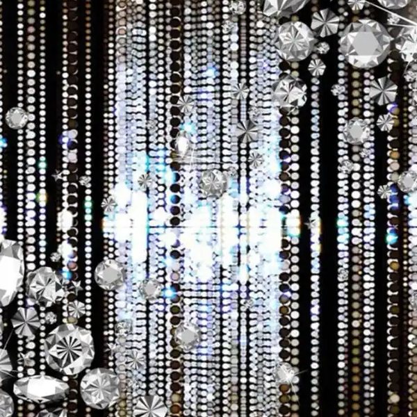 Diamond Drip photo booth backdrop