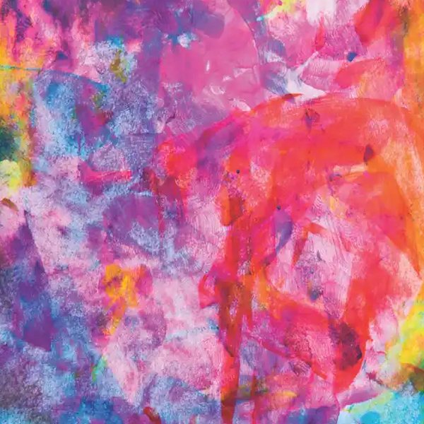 Finger Painting photo booth backdrop