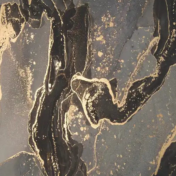 Fluid Black and Gold photo booth backdrop