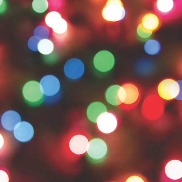 Holiday Bokeh Lights photo booth backdrop