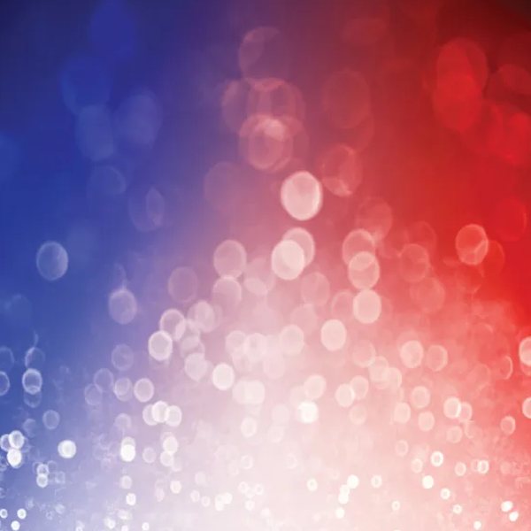Patriotic Bokeh photo booth backdrop