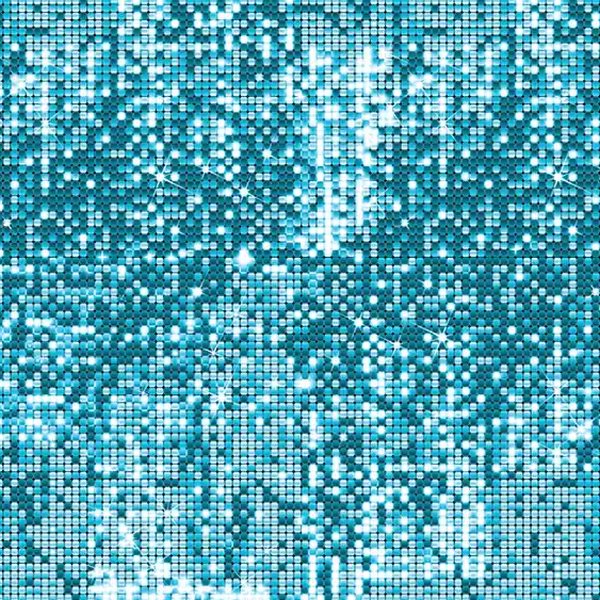 Aqua sequin shimmer backdrop