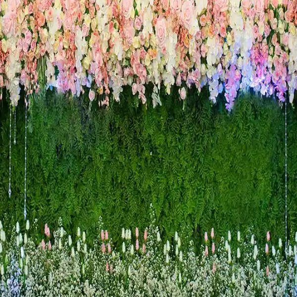Secret Garden photo booth backdrop