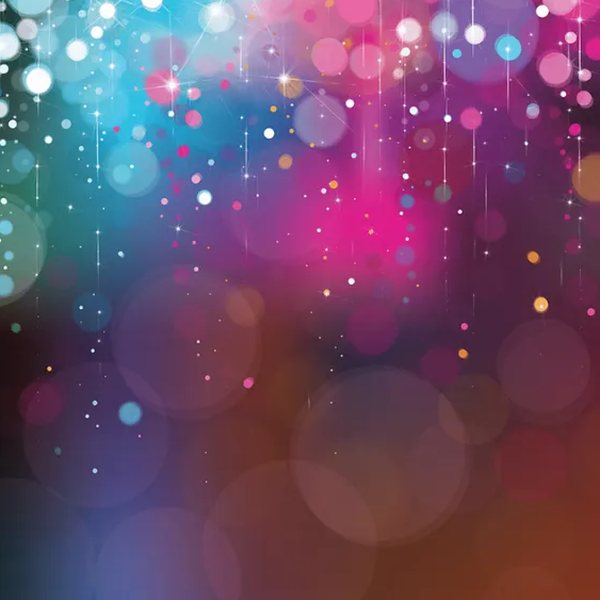 Sparkling Bokeh photo booth backdrop
