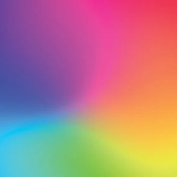 Rainbow Glow photo booth backdrop